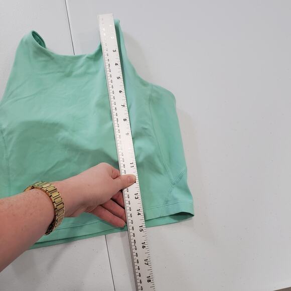 Lululemon Align High Neck Tank Womens 4 Mint Green High Neck Cropped - Picture 5 of 7